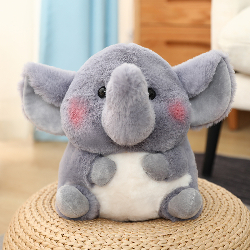 Pookie Pals Premium Elephant Plush Toy Stuffed Animal Plushie Kawaii Style Dolls