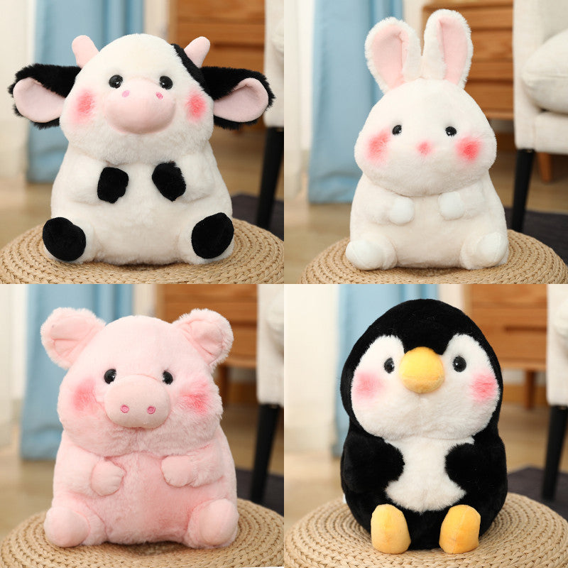 Pookie Pals Cow Bunny Pig Penguin Plush Toy Stuffed Animal Plushie Dolls