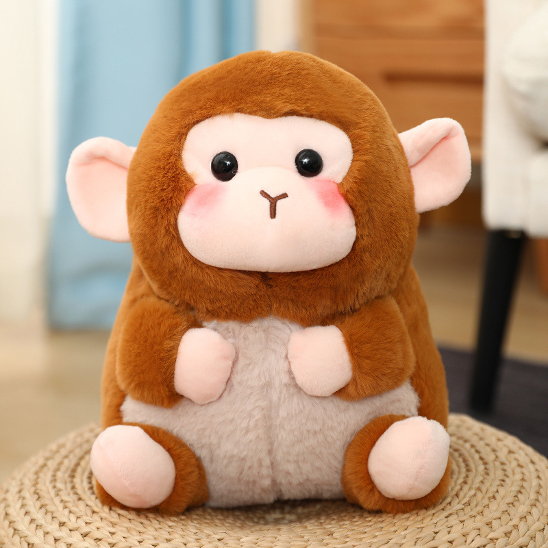 Pookie Pals Premium Monkey Plush Toy Stuffed Animal Plushie Kawaii Style Dolls